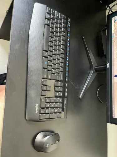 Teclado e mouse 