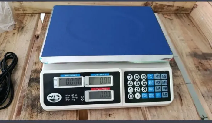 Balança digital 40 kg comercial nova! ótimo custo benefício ideal para seu negócio!