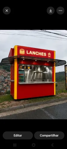 Quiosque para lanches