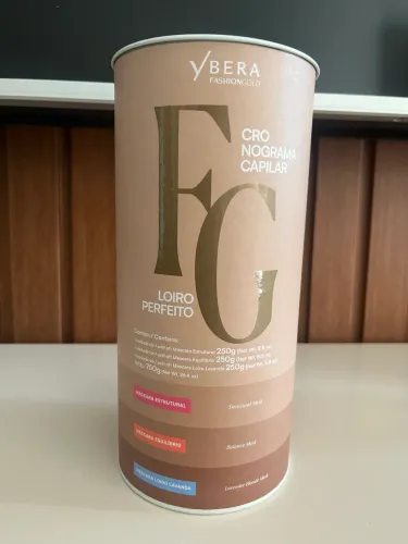 Kit Cronograma Capilar Loiro Perfeito Ybera Fashion Gold - Lacrado | R$150 ?