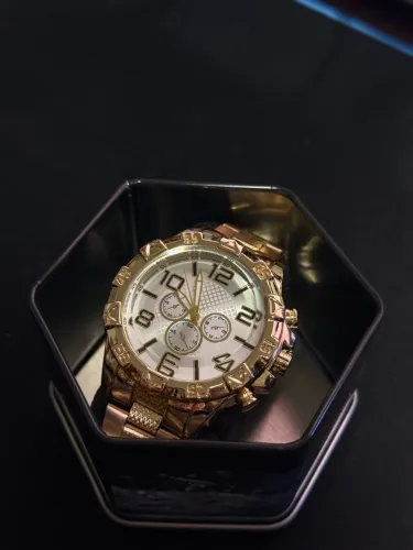 Relógios Masculino Pulseira Em Aço Luxo Analógico Elegante Social