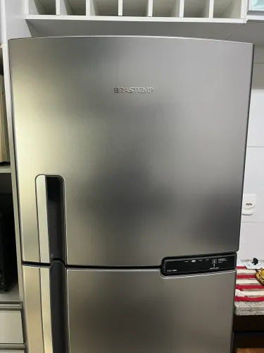 GELADEIRA BRASTEMP 375 LITROS INOX