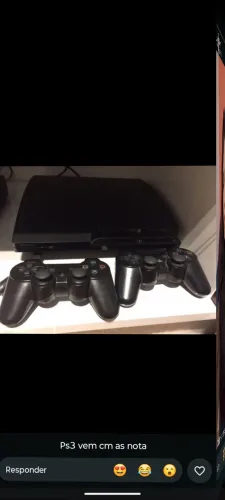 Playstation 3 slim desbloqueado mais de 40 jogos