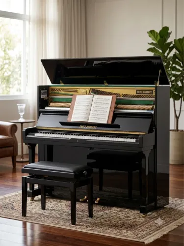 Piano Acústico Fritz Dobbert FD-126 Preto