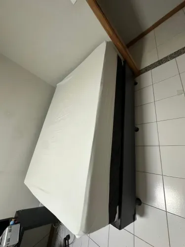 Cama unibox casal e base queen