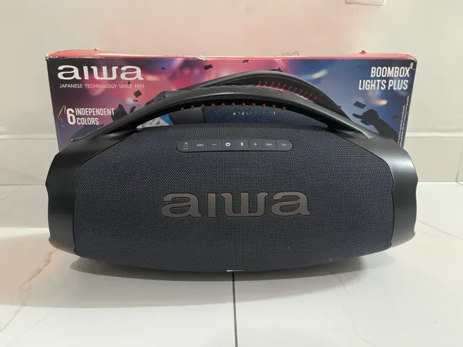 Boombox Aiwa | Cartão Até 18x | Analiso Trocas