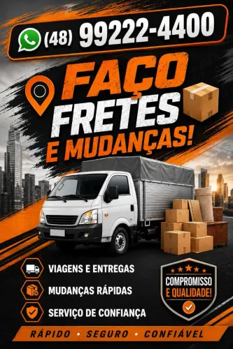 Faço fretes e mudanças