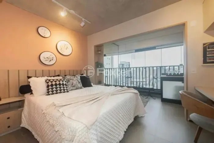 Kitnet / JK / Studio à venda Avenida Santo Amaro, Brooklin Paulista - São Paulo