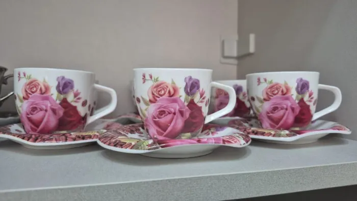 Conjunto de 6 xícaras de café