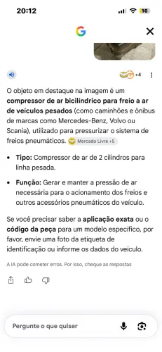 Pistão caminhão