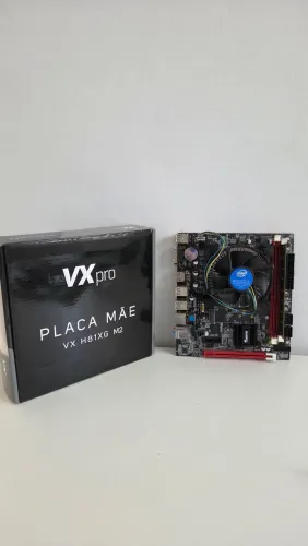 Placa mae vx pro h81xg M2 +Intel Core +ram 