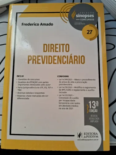 Coleção Sinopses para Concursos - Direito Previdenciário