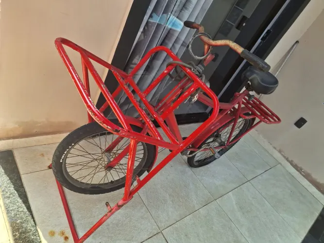 Bicicleta de carga para trabalho