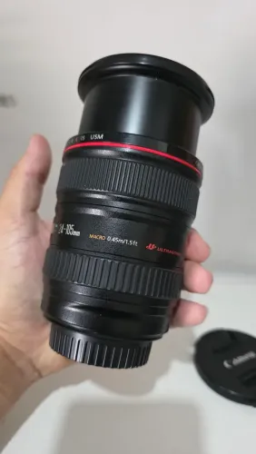 Lente 24-105 F4 versão L