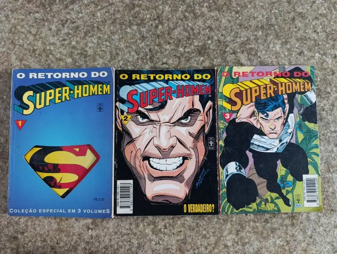 COLEÇÃO "O RETORNO DO SUPER HOMEM