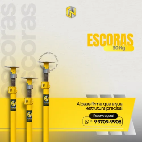Aluguel de escoras em Natal!