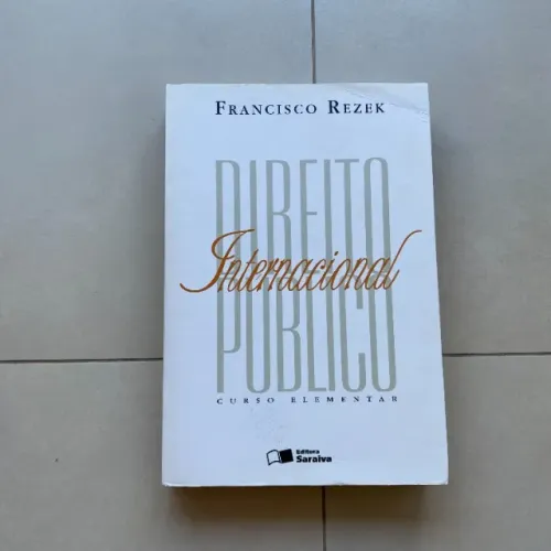 Cod673 - Livro Direito Internacional Publico - Curso Elementar - Francisco Rezek