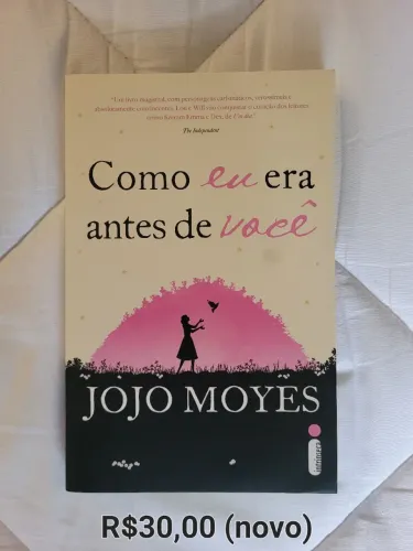 Livro "Como eu era antes de você"