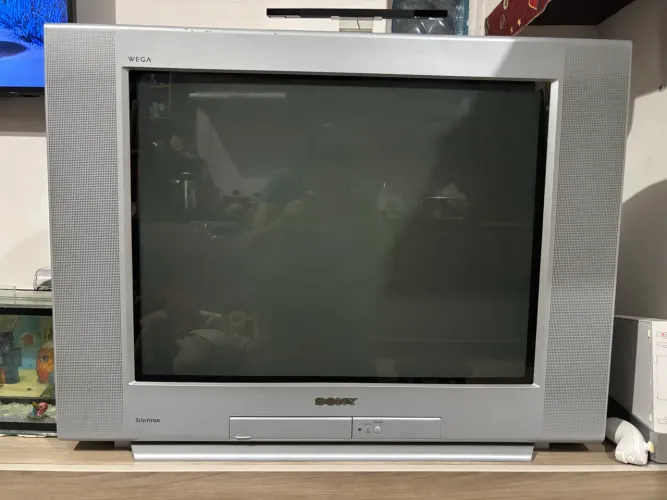 Tv pra game de tubo Sony Wega Trinitron