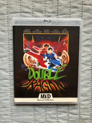 double dragon (bluray + dvd) importado