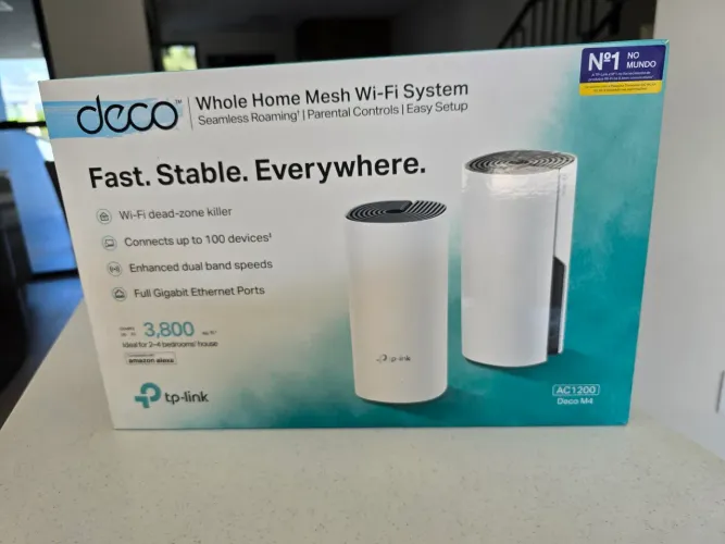Kit Roteador mesh TP LINK M4