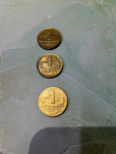 Moedas Brasil 1945. - 1946.