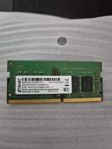 MEMÓRIA RAM 8GB NOTEBOOK DDR4