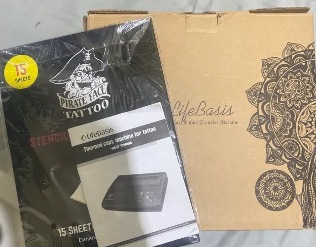 Impressora termica transfer tatuagem.