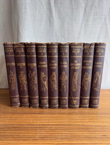 Obras de Karl may 9 volumes 