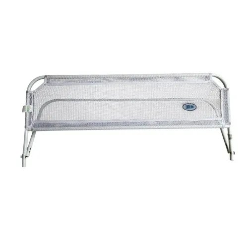 Grade Protecao Cama Tubline Branca Dobravel Tela Seguranca