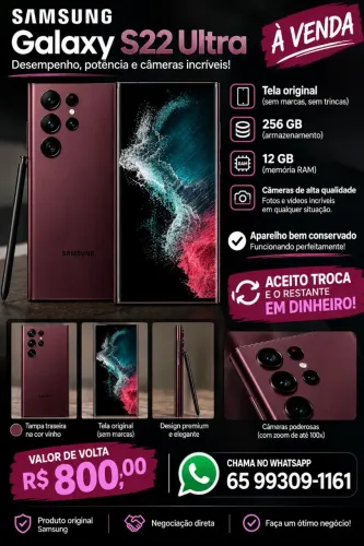 Celular s22ultra