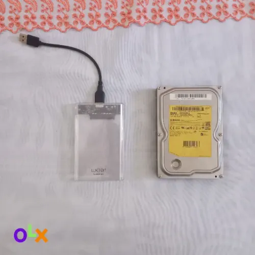 HDD de computador Desktop + Um Case para HD de Notebook