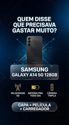 Samsung Galaxy A14 5G 128Gb Preto
