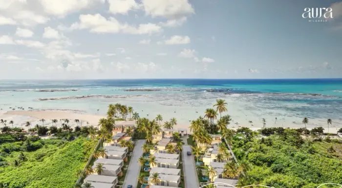 Aura Milagres | Casa de Luxo Pé na Areia com 5 Suítes | Exclusividade na Rota Ecológica