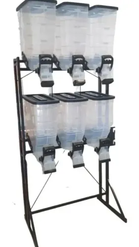 Dispenser ração 6 bocas novo