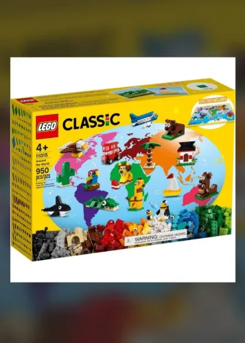 LEGO Classic 950 Peças Semi Novo Completo Sem Caixa<br>LEGO Original Classic Ao