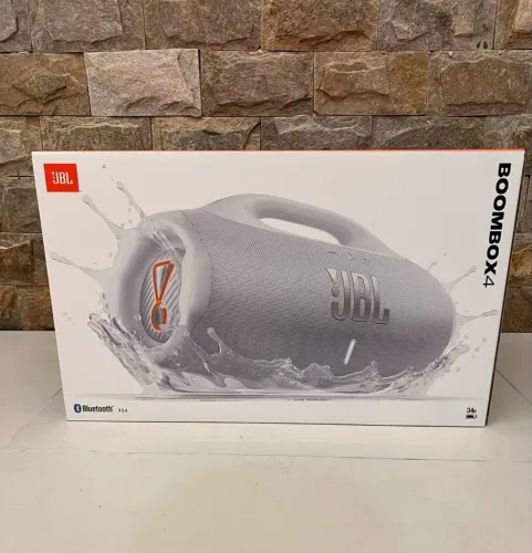 JBL Boombox 4 Branca [LACRADO]