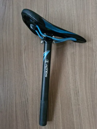 Canote de Carbono com selim South 31,6 NOVO sem uso