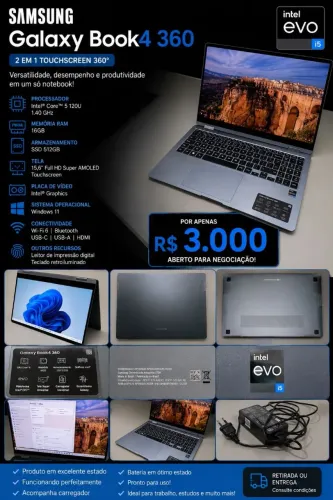 Notebook Samsung 