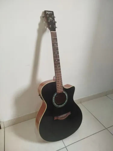 Violão Eletroacústico Aço Tagima TW-29 Black (Woodstock Series)