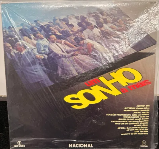 LP Novela Um Sonho a Mais Nacional Trilha Sonora 1985