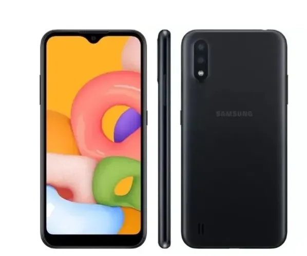 Galaxy a01 + fone jbl grande