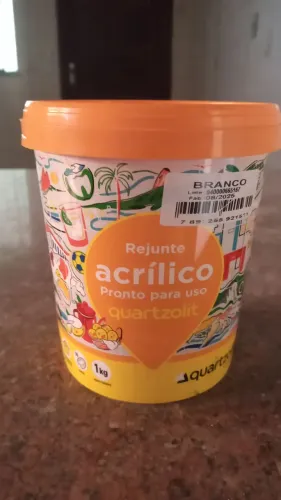 Rejúnte Acrílico Quartzolit 1kg