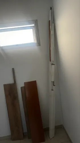 Rodapé mdf branco