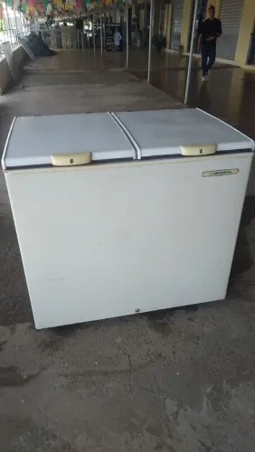 Freezee 2 tampas Metalfrio, 340 litros 