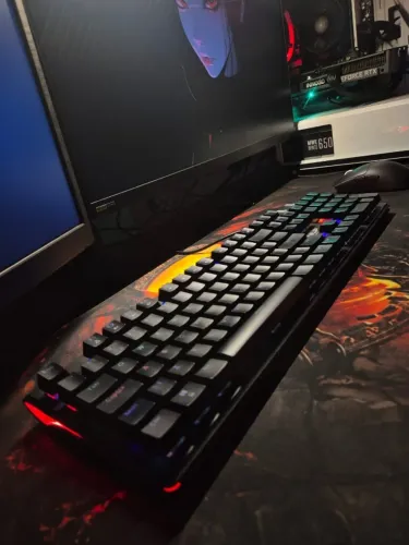 Teclado Mecanico KNUP TE121 (Switch Vermelho)