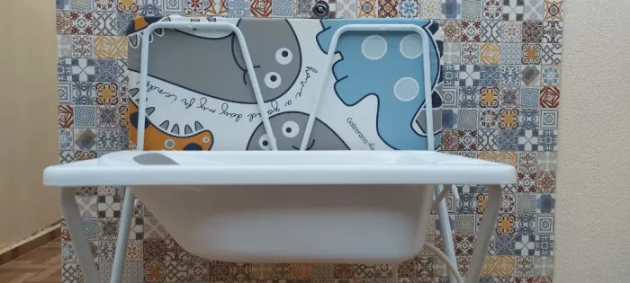 Banheira com suporte