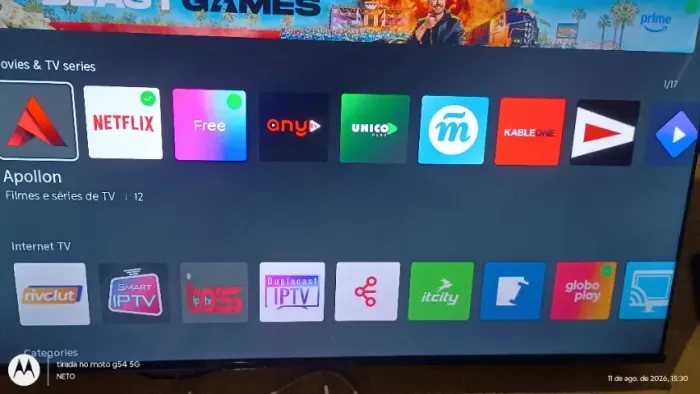 Smart TV, DLED, 55," 4k, Toshiba, 55C350NS, VIDAA, 3 HDMI, 2 USB, Wi-Fi - TB030M