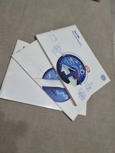MManual Gol Volkswagen MI anos 90 vintage