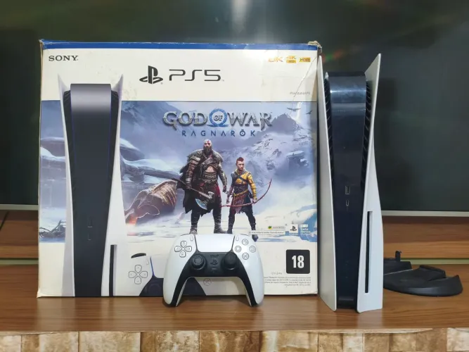 Ps5 Midea física + controle e caixa original